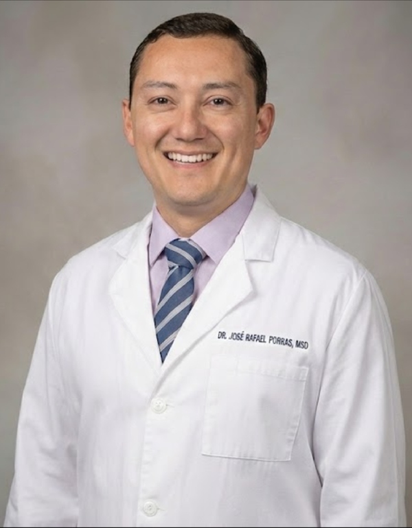 Dr. José Rafael Porras, MSD Periodontist