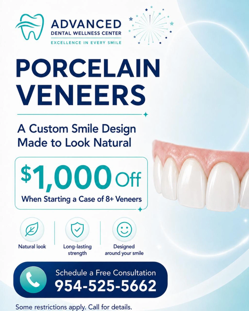 Special Offers porcelain veneers